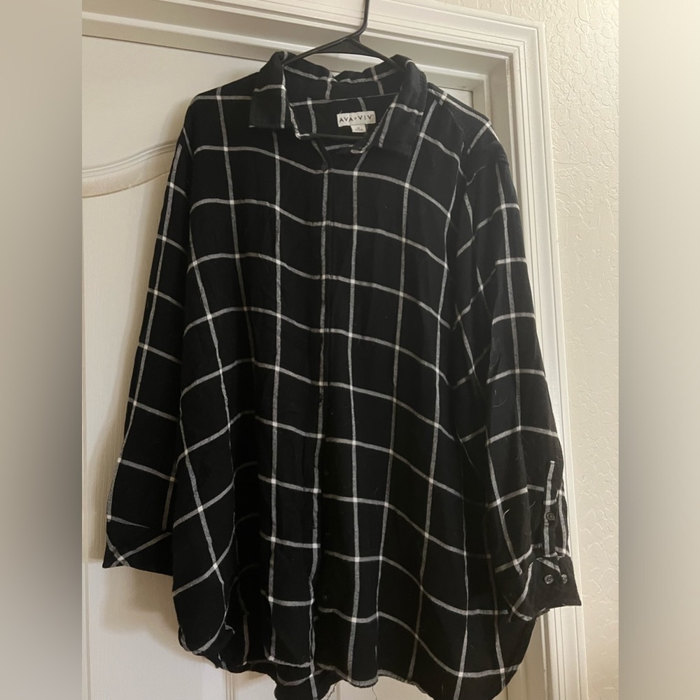 Ava & Viv Flannel
